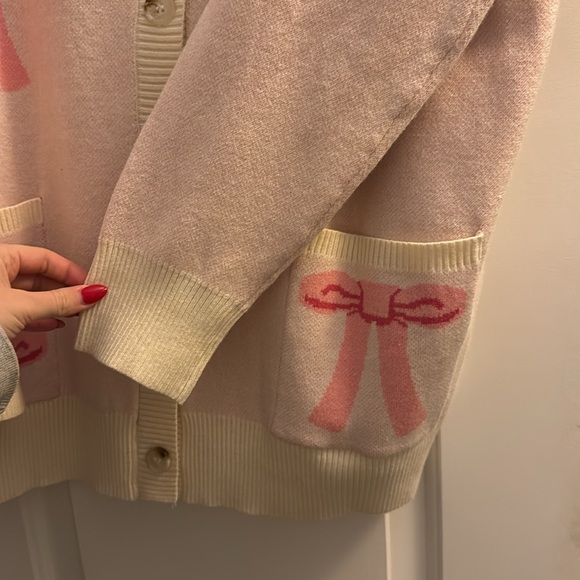 bow cardigan - Picture 2 of 2
